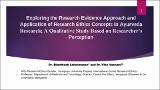 5C-6- Exploring the Research Evidence Approach and Application of Research Ethics Concepts in Ayurveda Research A Qualitative Study Based on Researcher’s Perception.pdf.jpg